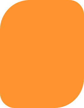 large orange block
